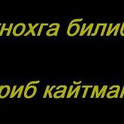 Абдуллох Зуфар Гунохга Билиб Туриб Кайтманг