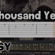 A Thousand Years Guitar