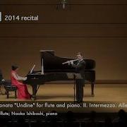 Sonata Undine Op 167 For Flute And Piano 1882 Ii Intermezzo