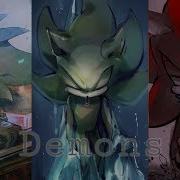 My Demons Sonic Silver Y Shadow