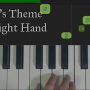 Giorno Theme Piano Part Tutorial Right Hand