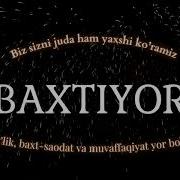 Baxtiyor Ismiga Gudok