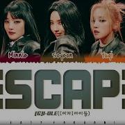 G Idle Escape Lyrics