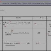 Ielts Listening Practice Table Completion 2