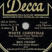 Bing Crosby White Christmas 1942 Original Version