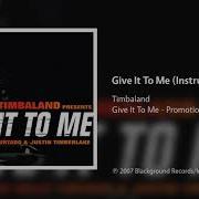 Give It To Me Instrumental