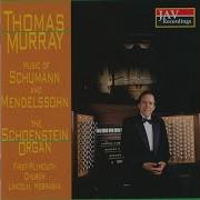 Thomas Murray Four Sketches Op 58 No 4 In D Flat Major