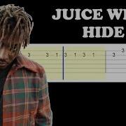 Juice Wrld Seezyn Hide Easy Guitar Tabs Tutorial