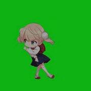 Anime Dance Green Screen