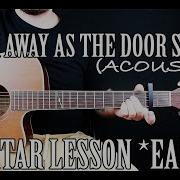 How To Play Walk Away As The Door Slams Acoustic By Lil Peep Ft Lil Tracy On Guitar Full Song