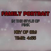 Pink Family Portrait Karaoke Guide Vocal