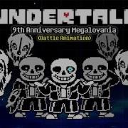 Undertale 9Th Anniversary Special 2 2 9Th Anniversary Sans Fight Battle Animation