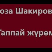 Роза Шакирова Таппай Жүрөм Караоке