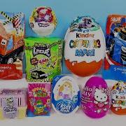 Киндер Микс Unboxing 23 Kinder Surprise