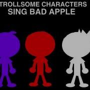 Trollsome Characters Sing Bad Apple