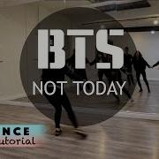 Bts Not Today Dance Tutorial Chorus Ending