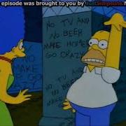 The Simpsons No Tv And No Beer Youtube