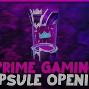 Opening A Twitch Prime Capsule