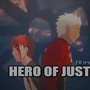 Fate Ubw Hero Of Justice Shirou Emiya