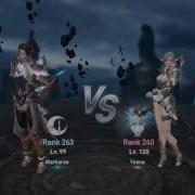 Lineage 2 Revolution Lvl 99 Guildmate Warhorse Abyss Walker Vs Lvl