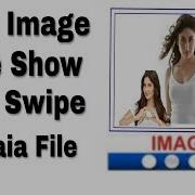 Auto Image Slide Show With Swiping Without Extension Use Of Canvas