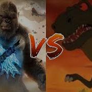 King Kong Vs Sharptooth