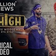 So High Official Music Lyrics Sidhu Moose Wala Ft Byg Byrd Humble