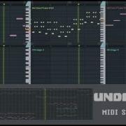 Undertale Fallen Down Reprise Midi