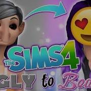 Sims 4 Cas Ugly To Beauty Challenge