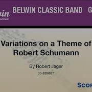 Variations On A Theme Of Robert Schumann