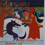 Boris Karloff Peter And The Wolf Op 67 V Grandfather