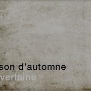 Chanson D Automne Verlaine