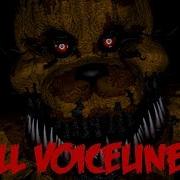 Fnaf Ucn Nightmare Fredbear Voice