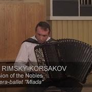 Rimsky Korsakov Procession Of The Nobles Opera Ballet Mlada Accordion