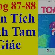 Toán Lớp 5 Trang 87 88 Diện Tích Hình Tam Giác Sách Giáo Khoa