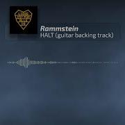 Rammstein Halt Guitar Backing Track