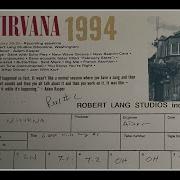 Nirvana 1994 Album