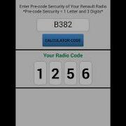 Renault Radio Precode Calculator Guide