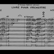 Livre Pour Orchestre Interlude 1