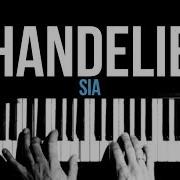 Sia Chandelier Karaoke Slower Acoustic Piano Instrumental Cover Lyrics Lower Key