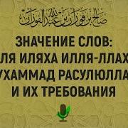 Шейх Солих Аль Фаузан Значение Слов Ля Иляха Илля Ллах Мухаммад Расулюллах И Их Требования