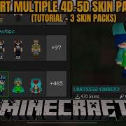 Skins 4D Para Minecraft Skinpack 4D Para Minecraft Skins 4D De Los