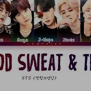 Bts Blood Sweet Tears Lyrics