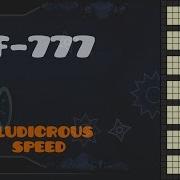 F 777 Ludicrous Speed Piano