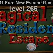 Walkthrough 501 Free New Escape Games Level 266 Magical Residence Escape 2 Complete Game