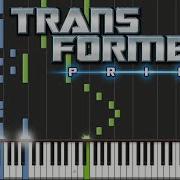 Transformers Prime Opening Theme Piano