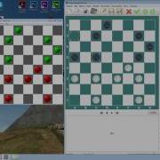 Aurora Borealis Checkers Шашки