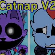 Fnf Vs Catnap V2 Title Screen Menu