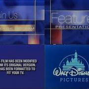 Join Us Feature Presentation Blue Formatted Screen Walt Disney Pictures Youtube