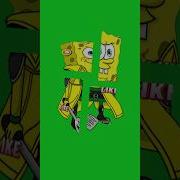 Spongebob Shot Green Screen